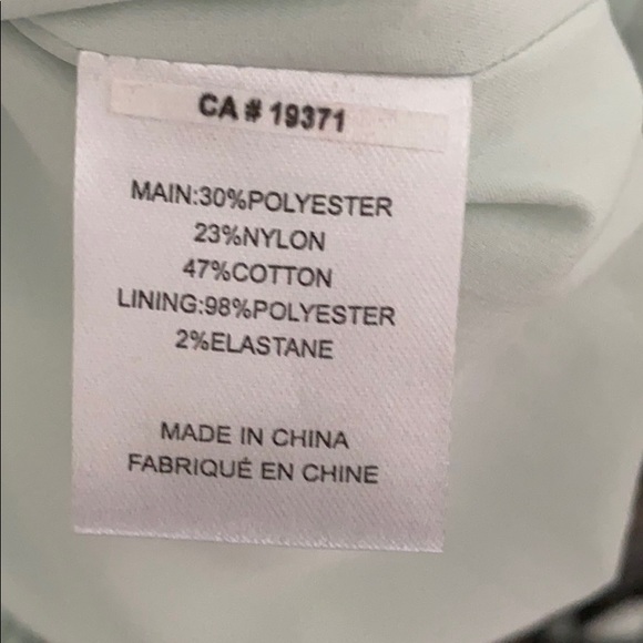 KeepSake 1 gold button mint blazer - Picture 6 of 6